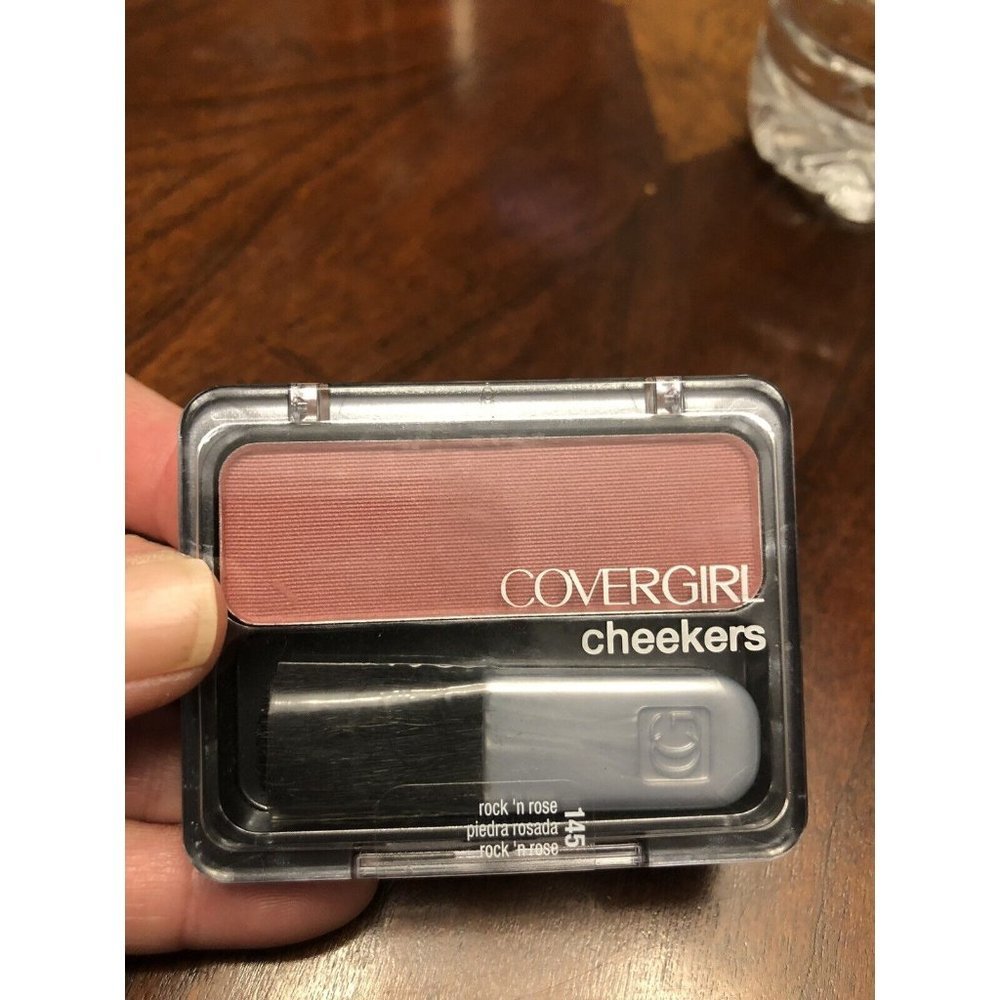 Covergirl Cheekers Blush 145 Rock N' Rose 3g Brand New.